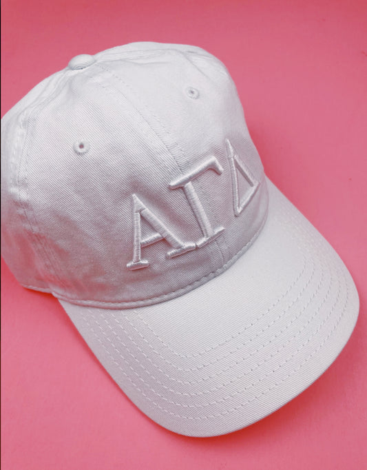 AGD Monochrome Greek Dad Hat