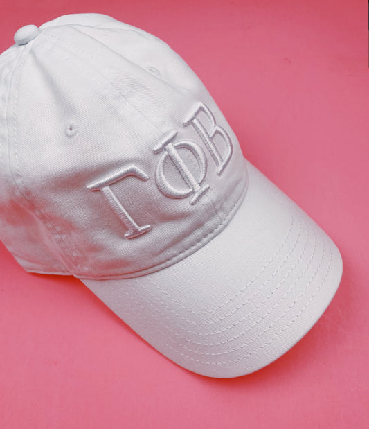Monochrome Greek Dad Hat - GPhi