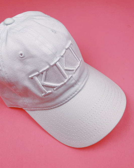 Monochrome Greek Dad Hat - KKG