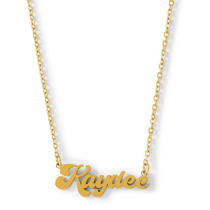 KD Retro Gold Necklace