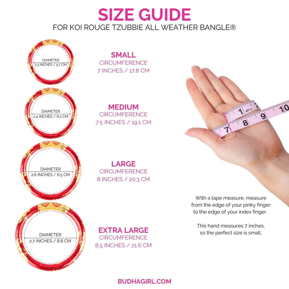 KOI Rouge Tzubbie All Weather Bangle® (AWB®)