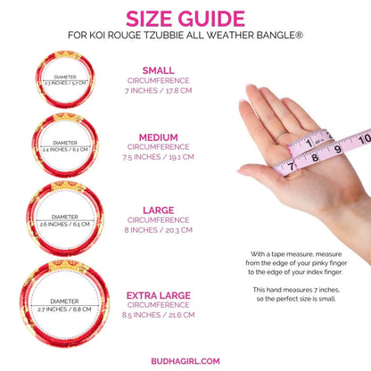 KOI Rouge Tzubbie All Weather Bangle® (AWB®)