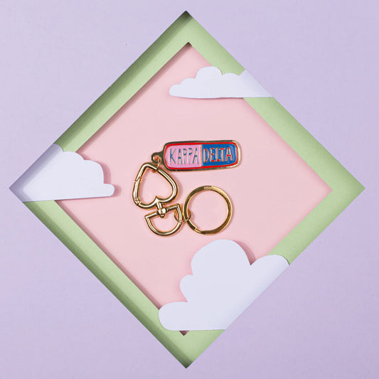 Enamel Keychain - KD