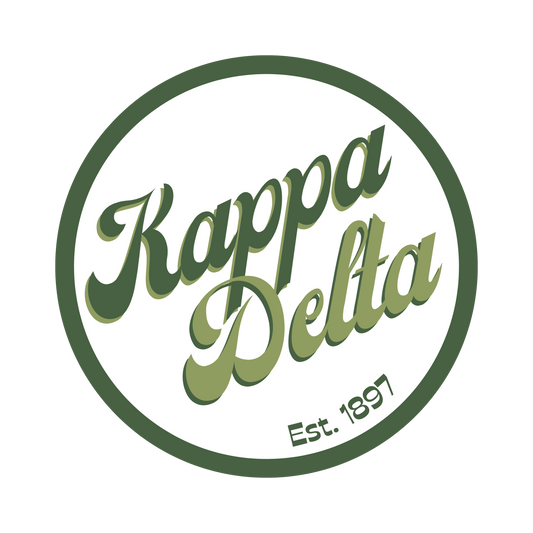 Greek Retro Button - KD