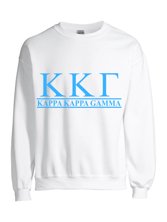 Sorority Graphic Crewneck - KKG
