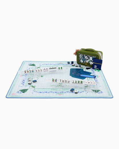 Mahjong Mat - Holly Jolly in Tube