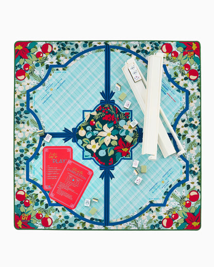Mahjong Mat - Winterberry in Tube