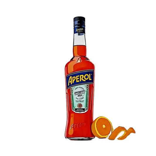 Acrylic Napkin Weight - Aperol Spritz