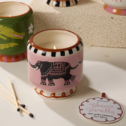 Tobacco & Vanilla - A Dopo 8 oz Candle