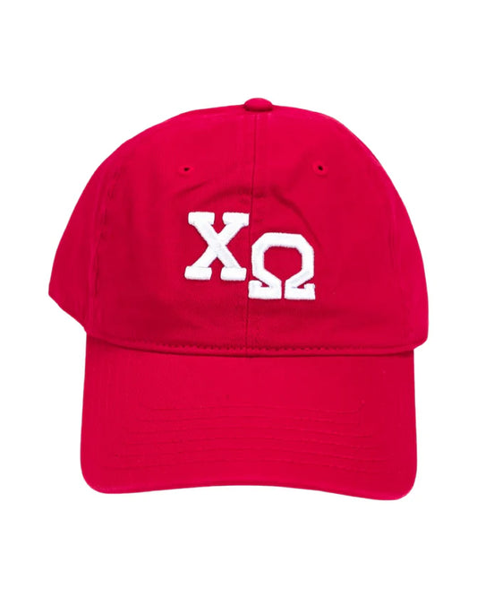 Greek Varsity Hat - Chi O