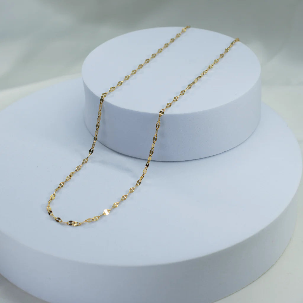 Ribbon in the Sky Necklace - Gold