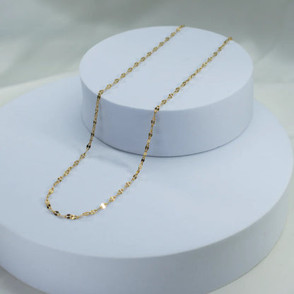 Ribbon in the Sky Necklace - Gold