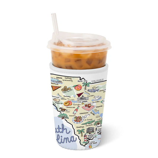 South Carolina Medium Ice Coffe Coolie