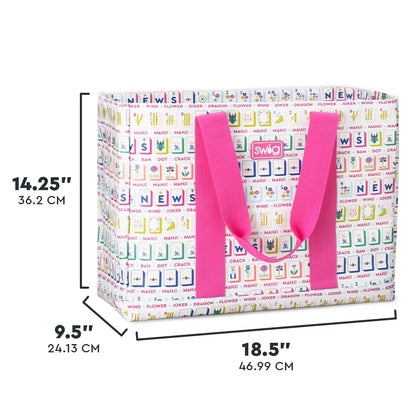 Mahjong Jumbo Tote Bag