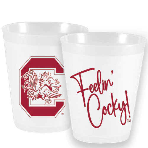 USC Feeling Cocky Frosted Cups