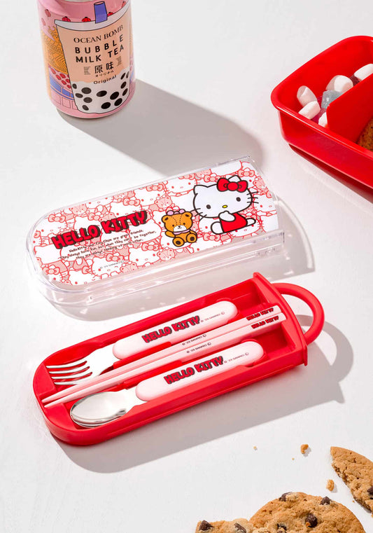 Hello Kitty Utensil Set