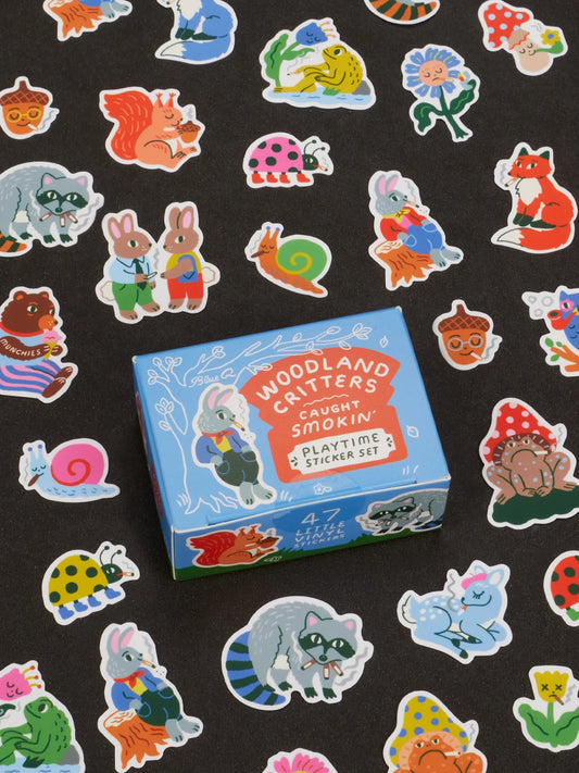 Woodland Critters Sticker Set