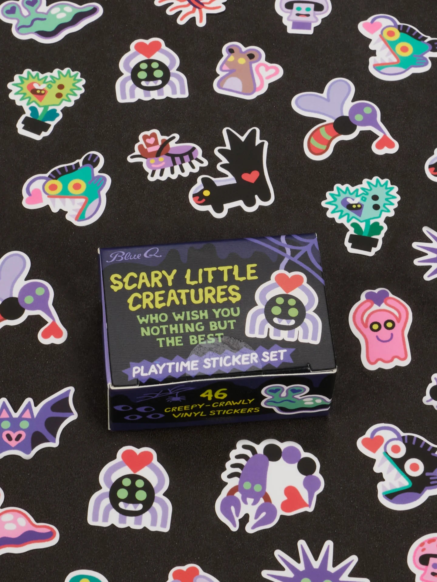Scary Creatures Sticker Set