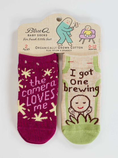 Blue Q - Baby Socks