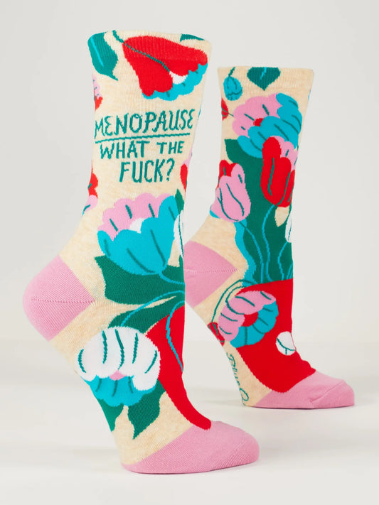 Menopause. What The F? W-Crew Socks