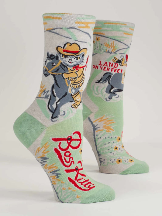 Boss Kitty W-Crew Socks
