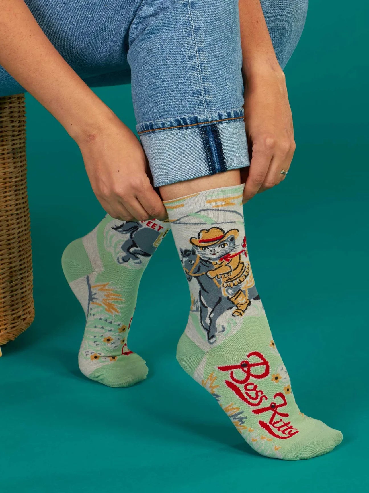 Boss Kitty W-Crew Socks