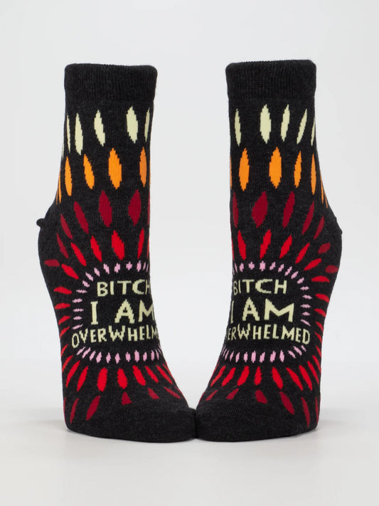 Overwhelmed Ankle Socks