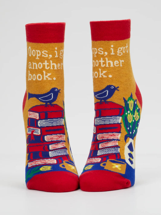 Oops, I Got Another Book - Ankle Sock