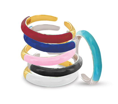 Stackable Enamel Ring