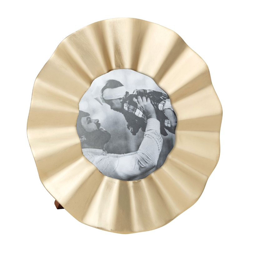Round Mini Brass Frame