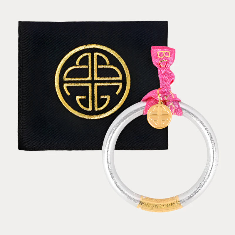 Silver Tzubbie All Weather Bangle® (AWB®) - Serenity Prayer