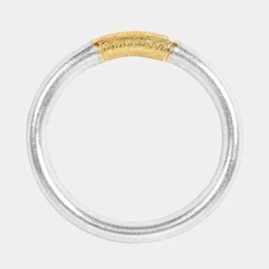 Silver Tzubbie All Weather Bangle® (AWB®) - Serenity Prayer
