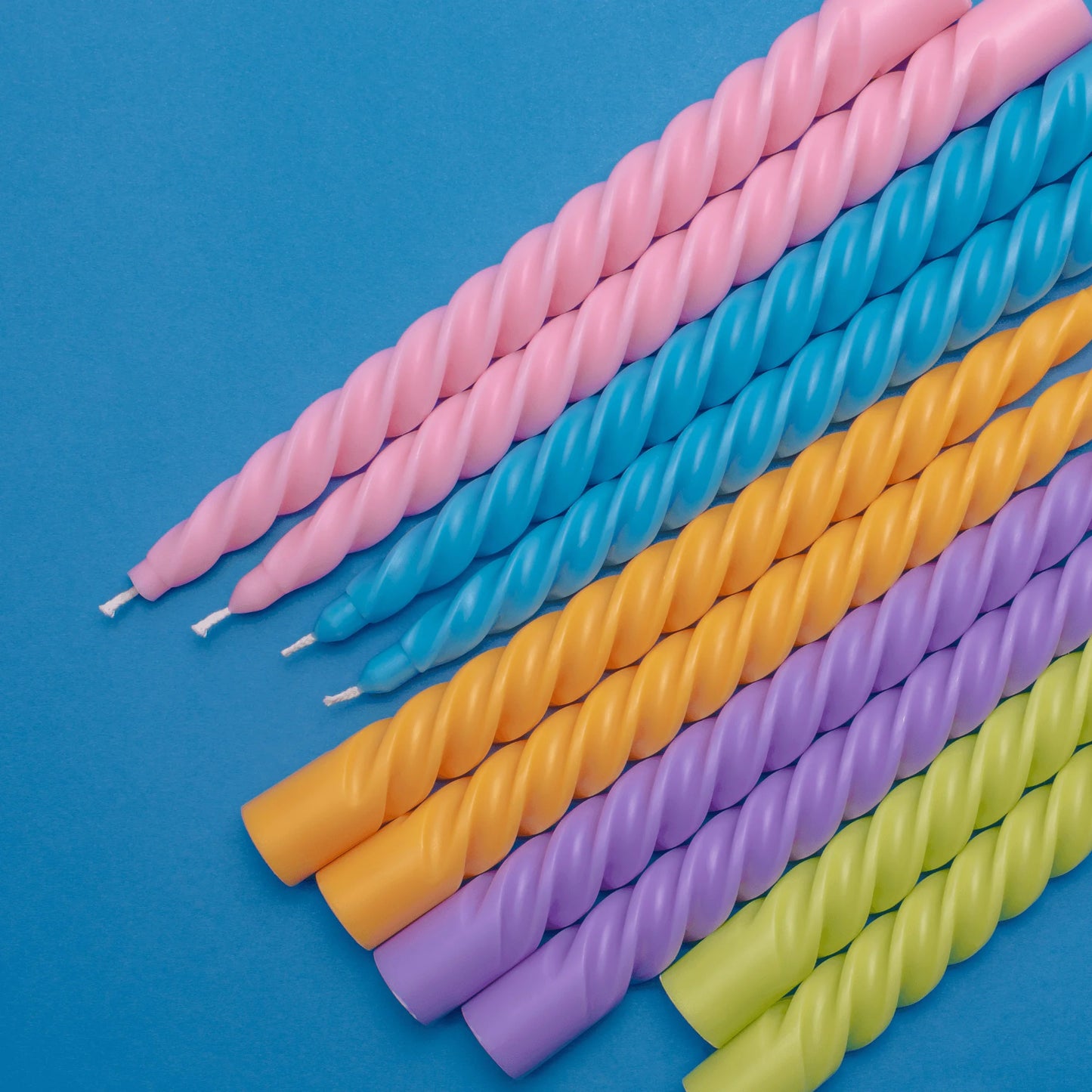 Twisted Taper Candles