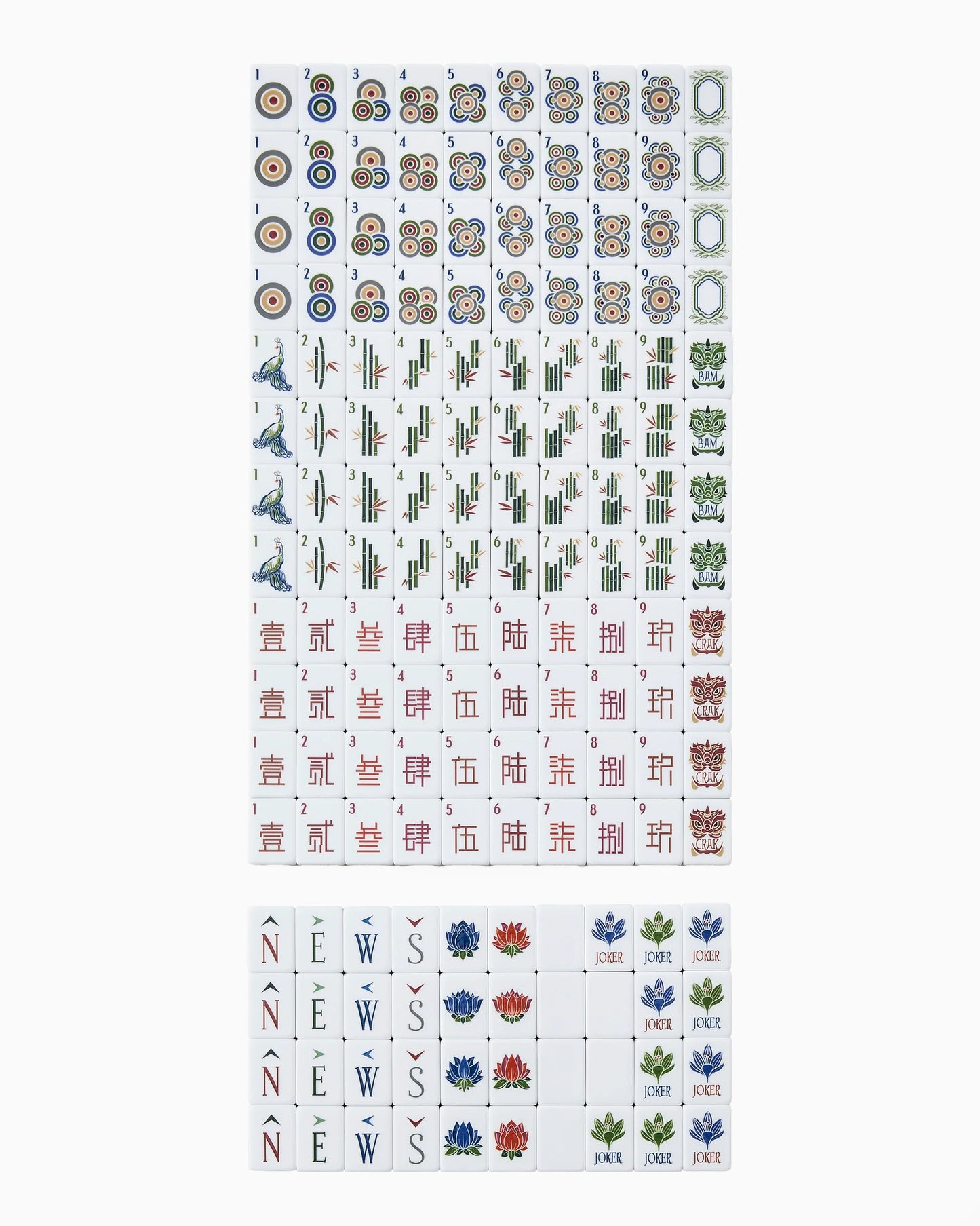 Mahjong Tiles - Heritage