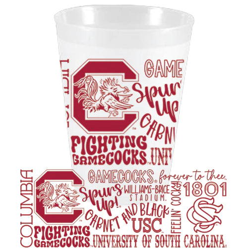 USC Traditions Frosted Cups