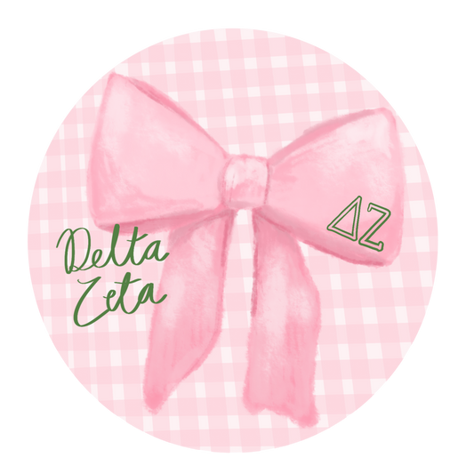 Greek Bow Button - DZ