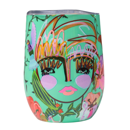 Chinoiserie Chica - Wine Tumbler