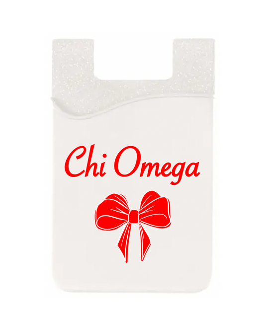Bow Phone Wallet - Chi Omega