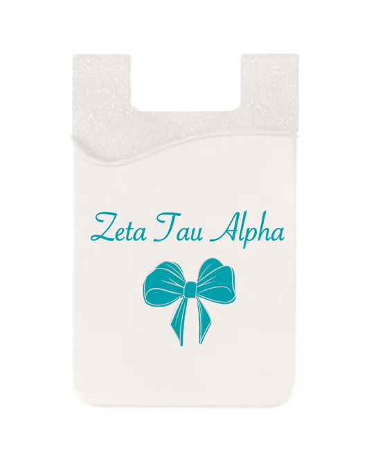 Bow Phone Wallet - Zeta Tau Alpha