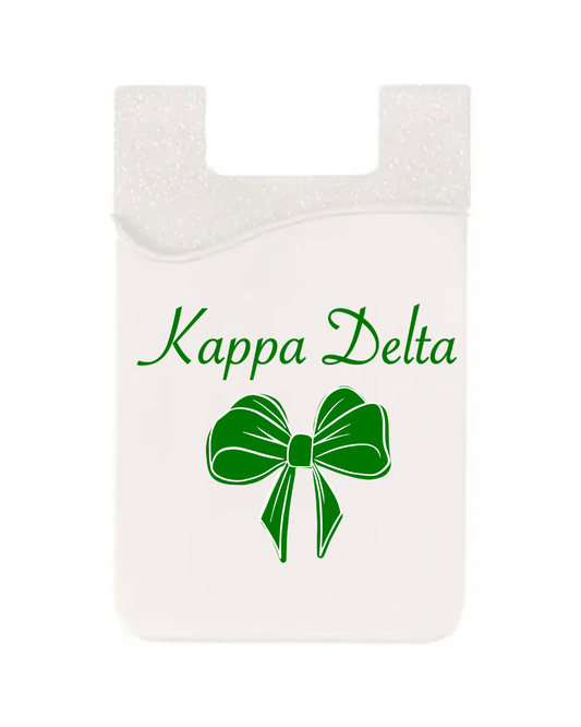 Bow Phone Wallet - Kappa Delta