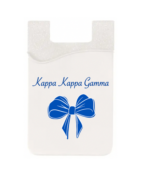 Bow Phone Wallet - Kappa Kappa Gamma