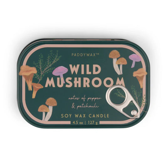 Wild Mushroom - Bistro Tin 4.5 oz Candle