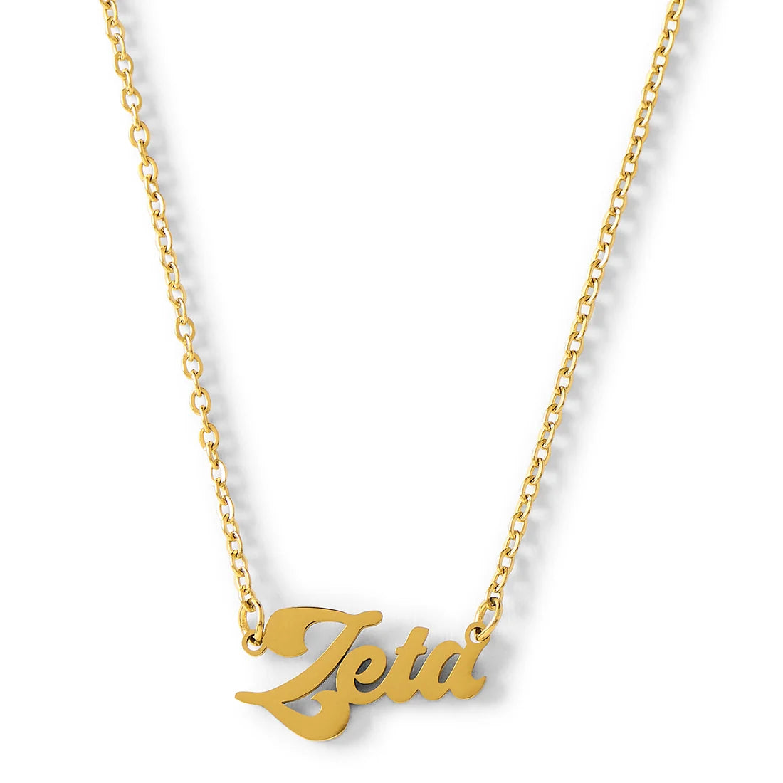 ZTA Retro Gold Necklace