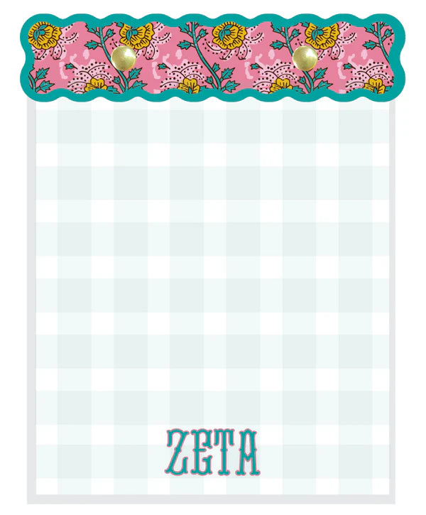 Block Print Notepad - ZTA