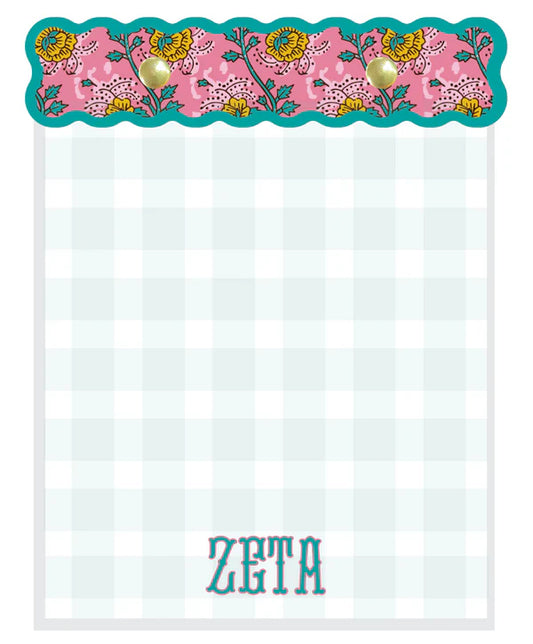 Block Print Notepad - ZTA