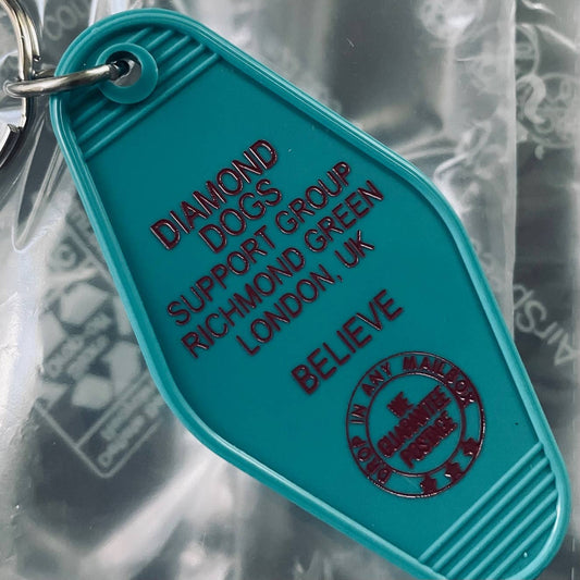 Ted Lasso - Diamond Dogs Support Group Keychain