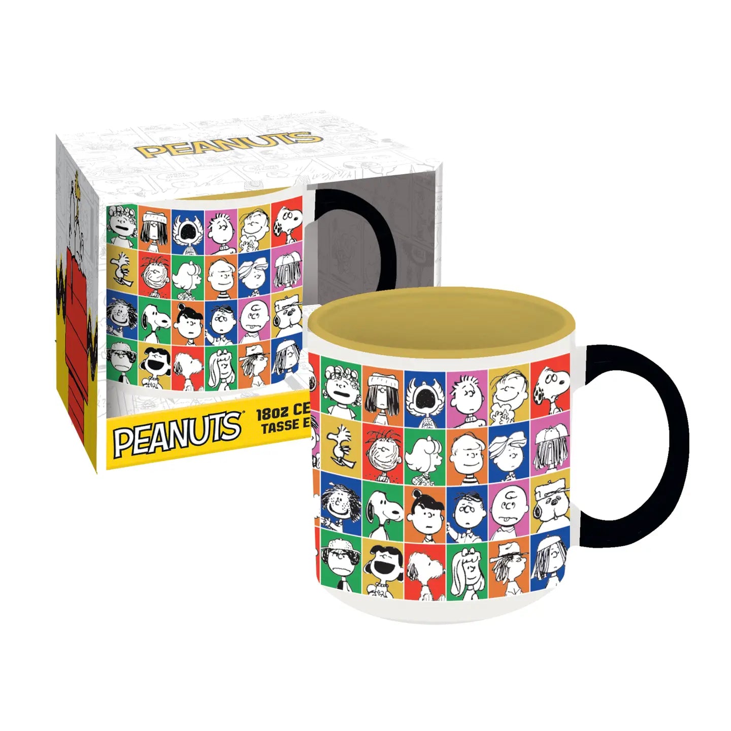 Peanuts Faces Mug