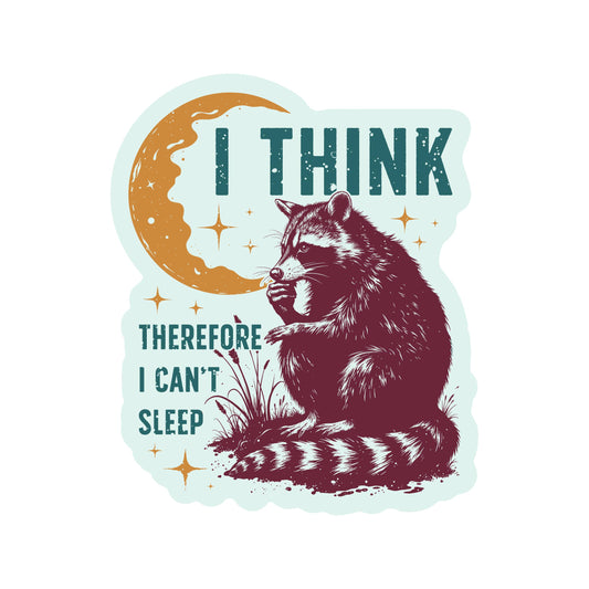 Can't Sleep Sticker