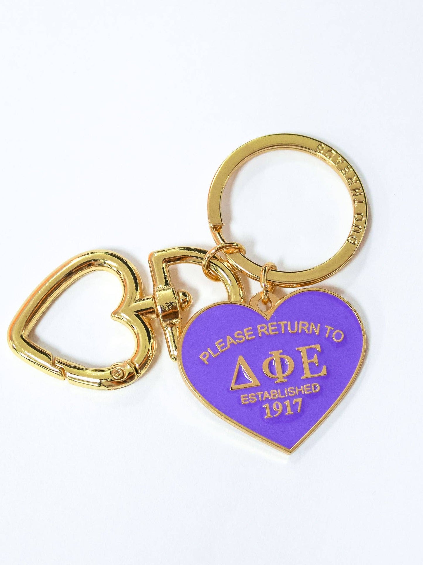 Theta Please Return Key Ring