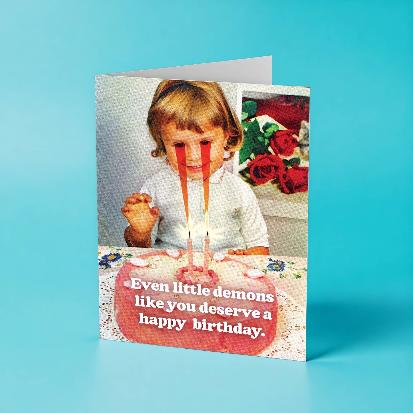 Little Demons Birthday Card